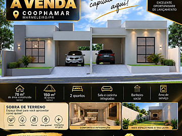 CASA � VENDA NO COOPHAMAR - MARMELEIRO