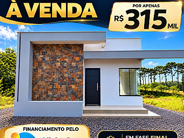 Casa 2 dormit�rios para Venda no Rufatto, Renascen�a, PR