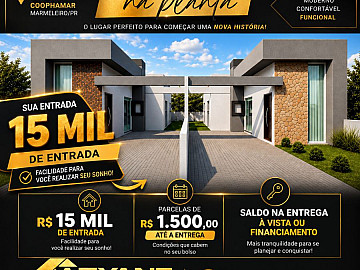 CASA � VENDA NO COOPHAMAR - MARMELEIRO